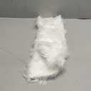 IMucci 2025 Update Wool Fur White Tree Skirt Small Christmas Tree Skirt Snowy White Plush Velvet Christmas Tree Skirt Holiday Party Decoration 24 Inch Mini