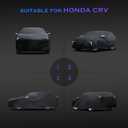 Car Cover Custom Fit for Honda CRV 1997-2025,Toyota RAV4 1996-2025, 6 Layers Truck Cover Waterproof All Weather for Automobiles,Outdoor Full Exterior Cover,Rain, Sun, Wind Protection,Black