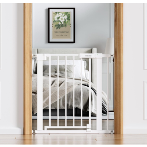 Babelio 26-31 in Baby Gate for Stairs, PressGuard Pet Gate with Wide Door
