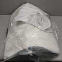 Knee Wedge Pillow for Post-Surgery Recovery-Leg Elevation Support for Sleep Position, Alleviating Lower Back & Hip Pain Enhancing Circulation in Ankles Legs Triangle Pillow with Removable Cover (21.6*17.8*6.9 Inchfor height over 5'3", White & Gray)