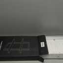 PHOENANCEE Floating Shelves for Wall,Display Hanging Shelf Set of 2,Modern Decorative Plants Shelves,Wood Home Decor Storage Chic for Living Room Bedroom Bathroom Office,Oak Frame,2-Tier,White