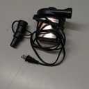 Etekcity Air Pump for Inflatables, Portable Electric Air Mattress Pump, Quick-Fill Perfect Inflator/Deflator for Couch, Blow up Pool Floats Raft Bed Boat Toy with Nozzles, 110-120V, Black (Small)