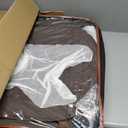 Car Seat Covers for 2 Seats - Nappa Leather 3D Foam Back Support, Super Breathable, All Season Car Seat Cushion with Storage Bags, Universal Fit for Most Cars, Colour- Coffee Brown