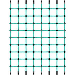 BeneLabel Climbing Cargo Net 70" x 150" Climbing Net Outdoor Military Cargo Net for Climbing for Playground Treehouse, Swing Set, Backyard Climbing Frame, Playset- Green