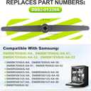 DD82-01339A Dishwasher Middle Spray Arm Nozzle Replacement, Compatible with Samsung Dishwasher, Middle Wash Arm Part for DW80K7050US, DW80K7050UG, DW80R5060US, DW80R5060UG