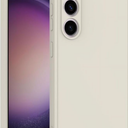 for Samsung Galaxy S23 FE Case Black, Scratch Resistant with Soft Touch, Slim Thin Phone Cover for Samsung Galaxy S23 FE (White)