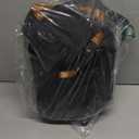 Duffle Bag for Travel,Overnight Weekend Gym Carry On Luggage Bag, 50L Canvas Travel Duffel Bag for Men Women, Expandable Spacious Travel Duffel Bag, Black