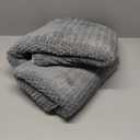 Heated Blanket Electric Blanket,Cozy Faux Rabbit Fur & Soft Flannel Warm Heater Throw Blanket with 5 Fast Heating Levels &10Hours Auto-Off Over-Heat Protection50" x 60" (Grey)