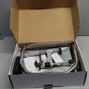 Hook on Chair with Removable Dining Tray, Portable Clip on High Chair Use at Most Tables, Table Attached high Chair with Carry Bag, Fast Table Chair Travel Feeding Seat for Baby & Toddlers (Brown)