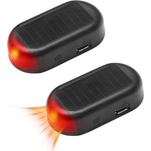 2 PCS Car Interference Antifreeze Instrument, Electromagnetic Car Snow Removal Device, Portable Anti-Frost Defroster Windshield Heater, Universal for Most Cars (Black)