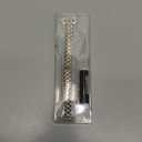 Deczone Narrow Band Compatible with Apple Watch Band 42mm (Series 11 10), 41mm (Series 9 8 7), 40mm (SE 3 2 1 Series 6 5 4), 38mm (Series 3 2 1), iwatch Dressy Thin Metal Bands for Women Silver Gold