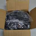 Ayaport Retractable Ratchet Straps 1in X 12ft(2PK)-1500lb Break Strength, Heavy Duty Ratchet Straps Self Retractable Tie Downs with Soft Loops for Motorcycle, Dirt Bike, Cargo, Truck Accessories (Black)