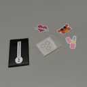 Uyiton Compatible with iPhone 16 Pro/iPhone 16 Pro Max Camera Lens Protector - [Not Easy to Break][Strong Adsorption][Case-Friendly] Metal Tempered Glass Rear Camera Screen Cover - Desert Titanium