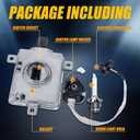 RANSOTO W3T19371 Xenon HID Headlight Ballast Compatible with Acura TL TSX ZDX MDX RDX ILX Honda Accord Odyssey Mazda 3 5 CX-5 Mitsubishi Lancer with Igniter D2S Bulb Replaces W3T16271 W3T15671