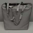 Suertree Cat Carrier for 2 Cats, Pet Travel Carrier for Cats and Small Dogs Up to 45 Lbs, Bowls, and Locking Zippers (15.9*14.5*15.5in (Single Carrier), Grey-1)