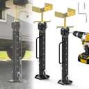 2025 Upgraded RV Slide Out Supports Stabilizer Jacks, [Allow Drill Adjust] 16" to 36" Adjustable Slide Out Support Jacks, Camper and Travel Slide Out Stabilizer Jacks, Supports Up to 5,000 lbs