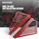 Bevinsee Engine Bay Panel Cover Aluminum 2PCS for C8 Corvette Accessories
