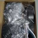 SIMPLETASTE Electric Salt and Pepper Grinder Set, One-Handed, Battery Powered, Adjustable Coarseness, LED Light, Pepper mills with stand, Seasoning Tools for Kitchen, Dining or Gifting (Space Gray)