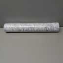 Safiyya 787''  17.3'' Peel and Stick Wallpaper Boho Floral Blue and White Contact Paper Self Adhesive Removable Wallpaper for Bathroom Vinyl Rolls