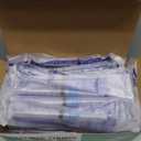 50 Pack 3ml Disposable Syringe with Needle 23Ga 1.0 Inch, Luer Lock Syringes, Individual Sterilized Wrapped