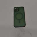 TOCOL Magnetic for iPhone 14 Case, Upgraded Full Camera Protection, Compatible with Magsafe, Drop Protection, Translucent Matte Back Bumper Phone Cover 6.1Inch (Alpine Green)