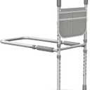 Bed Rails for Elderly Adults Safety: ASTM Approved Adjustable Bed Assist Rail for Seniors with Storage Bag & Non-Slip Handle - Bedside Grab Bar Hold up to 350 Lbs - Fits King Queen Full Twin Medium