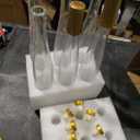 Clear Glass Bottle 6 Pack 12 oz (375 ml) with Cap Hot Sauce Oil Jam for Beverages Oils Kombucha Kefir Vinegar Beer Airtight Caps and Leak Proof Lids Shrink Film