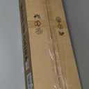 Farmhouse Pendant Lights Kitchen Island | 5-Light Lantern Hanging Light Fixtures with Hemp Rope Woven Lampshade for Dining Room | Bar | Sink | Barn | Rattan Pendant Light (Matte Black)