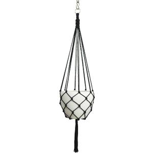 Woven Plant Hanger 40IN Black