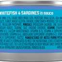 Friskies Wet Cat Food, Savory Shreds With Whitefish and Sardines In Sauce, 5.5 Oz Can (Pack of 1) (EXP 12/31/27)