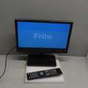 Feihe 14 inch Small Smart TV, HD Flat Screen Android TV Download APPs for Kitchen, Bedroom, RV
