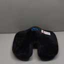 Everlasting Comfort Doctor Recommended Memory Foam Seat Cushion for Office Chairs & Car - Ergonomic Office Desk Accessories - Cushions for Tailbone Pain Relief, Sciatica (Black, Large) (01. Black Mesh)