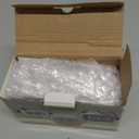 Peakeep Night Light Digital Alarm Clock Battery Operated with Indoor Temperature, Desk Small Clock (White)