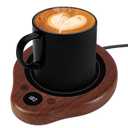 Mug Warmer, 3 Temperature Settings Coffee Mug Warmer, 2-12H Timed Settings Coffee Warmer, Digital Display Mug Warmer for Desk with Touch Control, 25W Coffee Cup Warmer for Tea, Coffee, Milk, Candles
