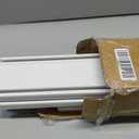 Double Curtain Track Ceiling Mount, 13.5ft Silent Curtain Rail System White
Heavy Duty Aluminum Double Ceiling Curtain Track Holds 110 Lbs, Silent Smooth Sliding, Room Divider for Bedroom/Window/Hotel