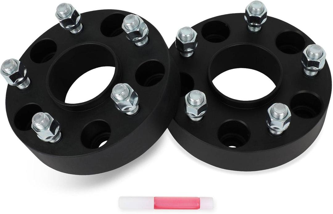 SCITOO 2Pcs Wheel Spacers 1.5 inch 5x5 Bore 71.5mm Studs 14x1.5 5 Lug Wheel Spacers Adapters Fit for for Jeep for Grand Cherokee for Jeep Wrangler for Jeep Gladiator for Jeep