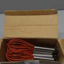 24 Sets 8 Inch Whisks Bulk DIY Fillable Whisk Gifts Colored Silicone Whisks for Cooking Heat Resistant Egg Beaters for Candy Holder Party Favors