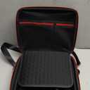 ALKOO Case Compatible with NIIMBOT B21 / B1 Label Maker Wireless Thermal Label Printer, Holder for Inkless Label Maker & Labeling Tapes Refills, with Mesh Pocket for Cable Accessories (Black)