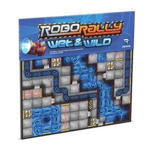 Renegade Game Studios Robo Rally Expansion: Wet & Wild Strategy Game for Family Board Game Night
