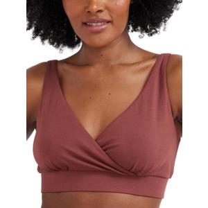 HATCH The Dream Feed Nursing & Sleep Bra, Stretchy & Wireless with Crossover Pull-Down Design for Breastfeeding (M)