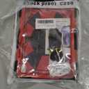 Case for iPad 10th Generation 10.9 Inch (2022), iPad (A16) 11th Generation 11 Inch (2025), Rugged i Pad Case 10th Gen with 360Rotating Stand Screen Protector Pen Holder Shoulder Strap, Red