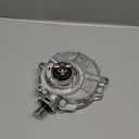 Brake Vacuum Pump No.06E145100K Engine Vacuum Pump for Audi A4 Quattro 2009 V6 3.2L Aluminum Alloy Silver Tone 1 Pc