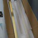 KES Brushed Gold Standing Towel Rack, 37"H, Heavy Marble Base, Bathroom
