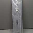 Soaoo Christmas Stocking Holder for Wall with 6 Hooks 24.4 x 5.7'' The Stockings were Hung Wood Hanging Sign Xmas Reindeer Socks Holder for Wall Xmas Decor Hooks Hangers for Fireplace(Black, Gold)