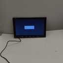 10.1 Inch Small Monitor, Raspberry Pi Screen Built-in Speakers, Mini Display 1024 x 600, 60 Hz, 5ms, IPS Screen Display w/Remote Control, HDMI VGA AV BNC Input, Computer Monitor