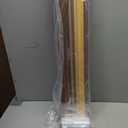DEZ FURNISHINGS Cordless 2" Faux Wood Blind, 27.5" W x 48" H, Dark Oak