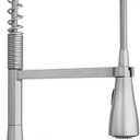 Moen Essie Spot Resist Stainless One-Handle High Arc Pre-Rinse Spring Pulldown Kitchen Faucet with Power Clean, 87814SRS