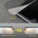 Mothca 2 Pack Matte Glass Screen Protector for iPhone XR/iPhone 11 Anti-Glare & Anti-Fingerprint Tempered Glass Clear Film Case Friendly Easy Install Bubble Free - Smooth as Silk Amazing Touch