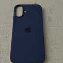 Apple iPhone 16 Plus Silicone Case with MagSafe and Camera Control - Denim