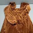 Chvity Women Velvet Backless Mini Dress Sqaure Neck Long Sleeve Casual Loose Holiday Party Winter Babydoll Velour Dressess, Small